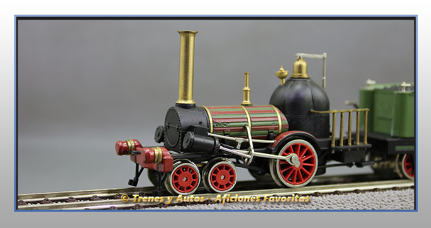 Locomotora vapor La Prussia - Berlín Potsdam